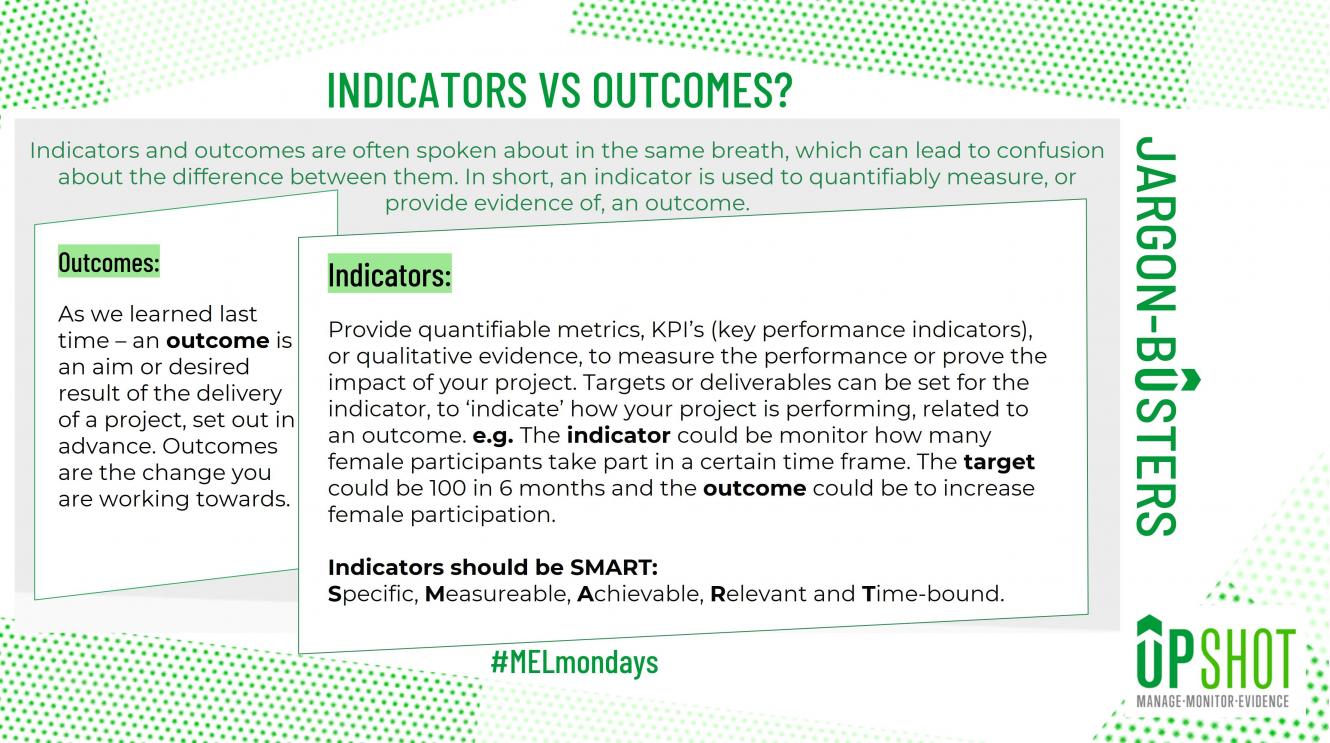 MEL Mondays Jargon Busters Upshot